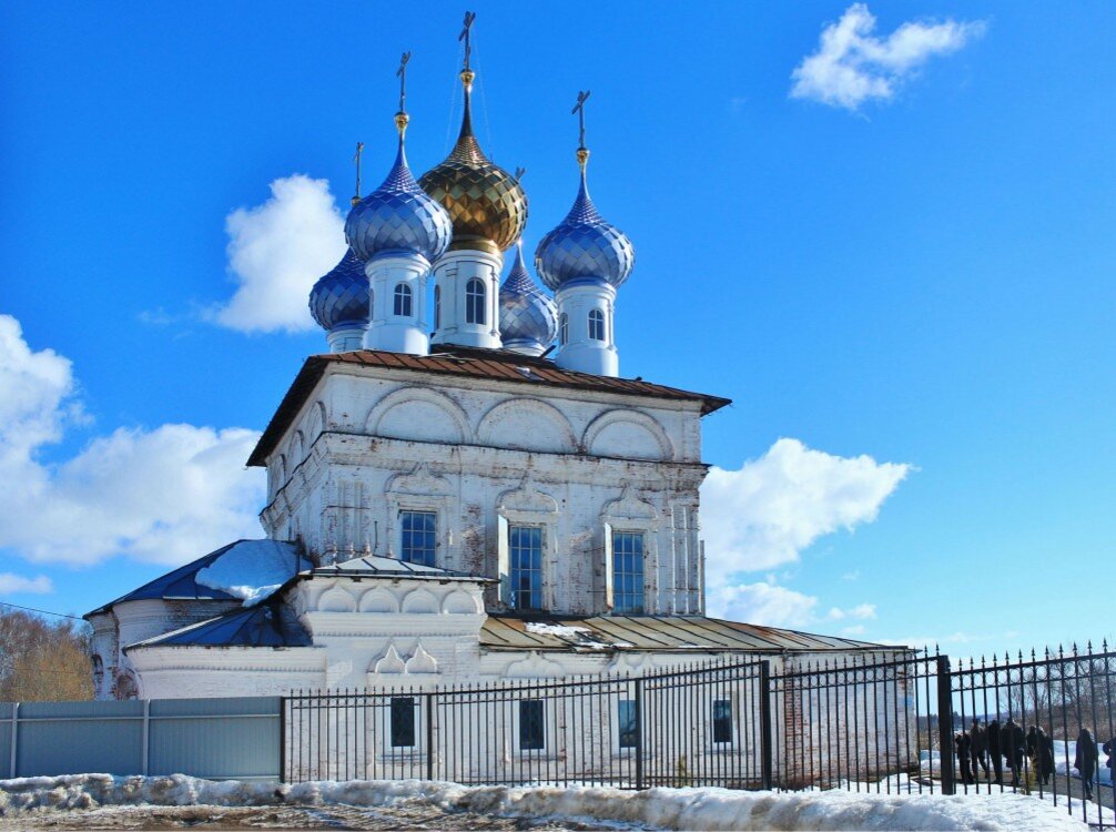 Село Савинское Ярославская область храм