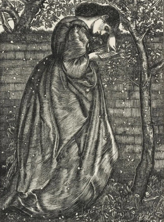 Летний снег. Эдвард Коули Берн-Джонс. 1863 г. 