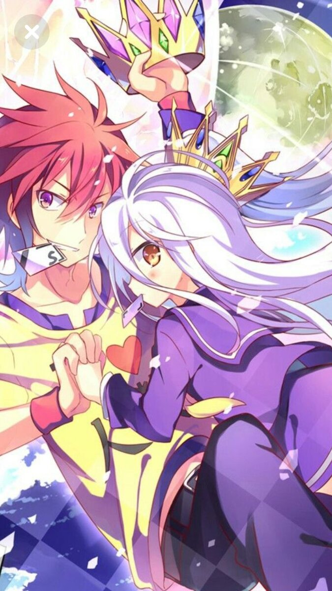 Кадр из аниме Нет игры – нет жизни