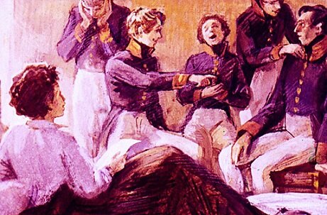 С лицейскими друзьями. Из открытых источников. Яндекс-картинки.