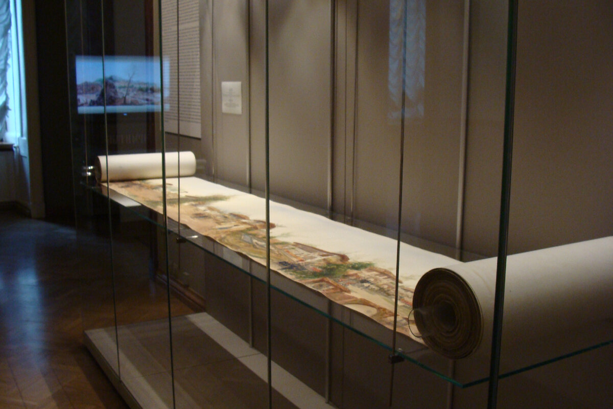 Рулон «Панорамы Персии» Пясецкого, фото из википедии