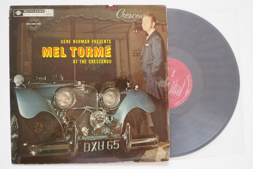 Концертная пластинка Мела Торме 'At The Crescendo', выпущенная Bethlehem в 1957 году