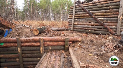 Подземная землянка в лесу своими руками