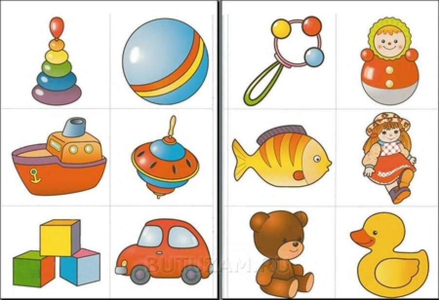 Игрушки картинки для детей дошкольного возраста