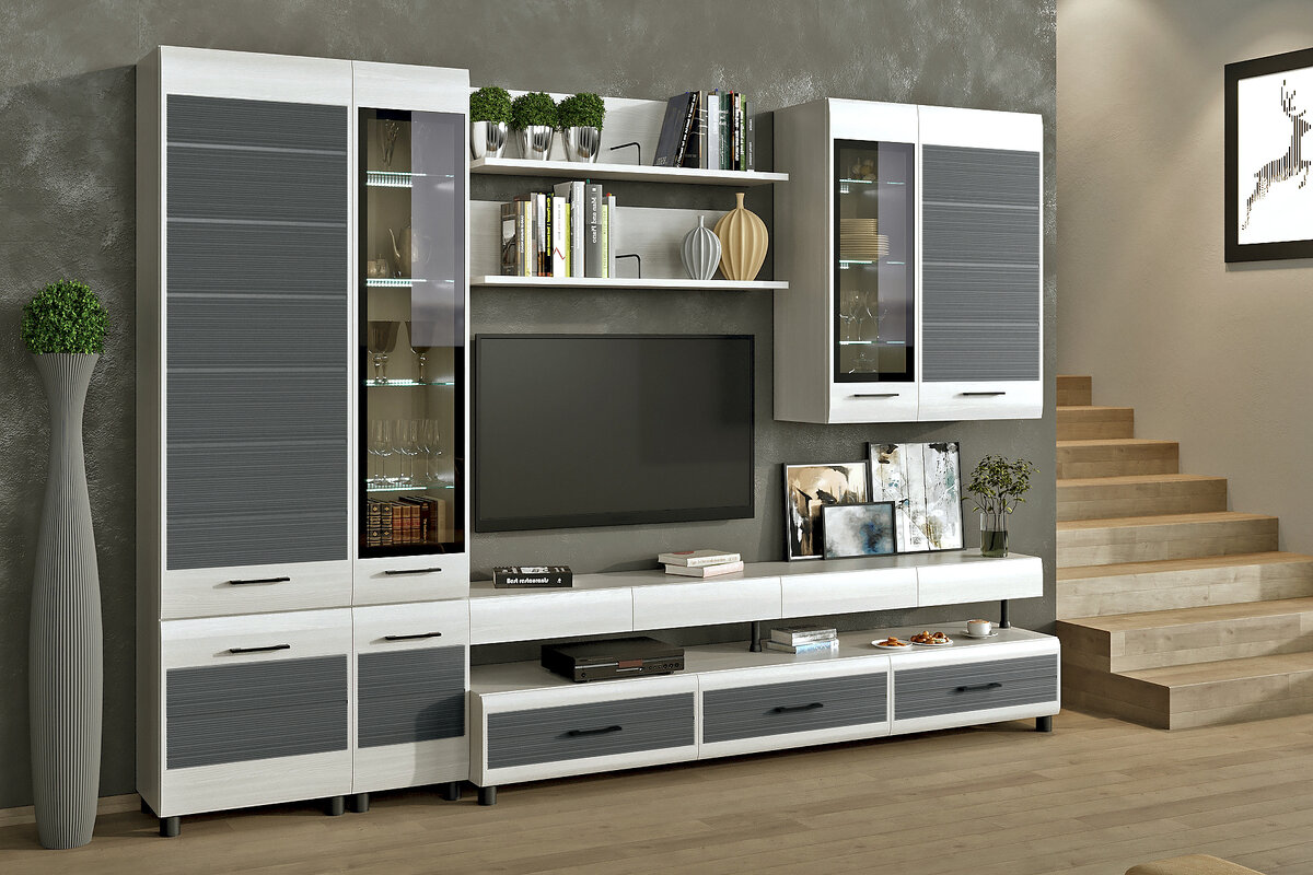 Гостиная Камелия. Мебель Лотус Ставрополь