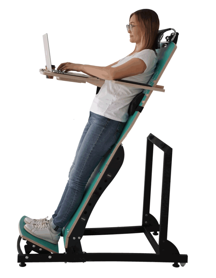 Все время раскачиваться необязательно. Когда в теле скапливается напряжение, включается интуитивное раскачивание, тело начинает двигаться. Амплитуду раскачивания выбирайте сами, ее можно регулировать.