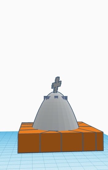 Царь-колокол — памятник русского литейного искусства XVIII века. Высота с перемычкой составляет 6,24 м, диаметр — 6,6 м; масса 202 тонны. По назначению никогда не использовался. Колокол отлили по приказу императрицы Анны Иоанновны в 1730 году в память потомкам о её царствовании. В 1737 году во время Троицкого пожара был повреждён и пролежал в земле около века. В первой половине XIX века его подняли и установили на постаменте в Московском Кремле возле колокольни «Иван Великий».