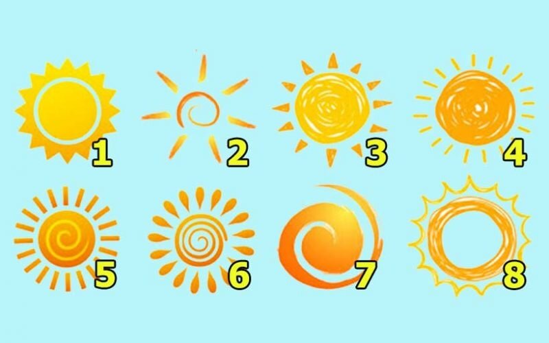 ☀️ Выберите солнце, чтобы узнать свой путь 

✅ Чтобы пройти этот простой тест, выберите картинку, которая приглянулась вам больше всего, а результаты — ниже 👇🏻

#психология #тест