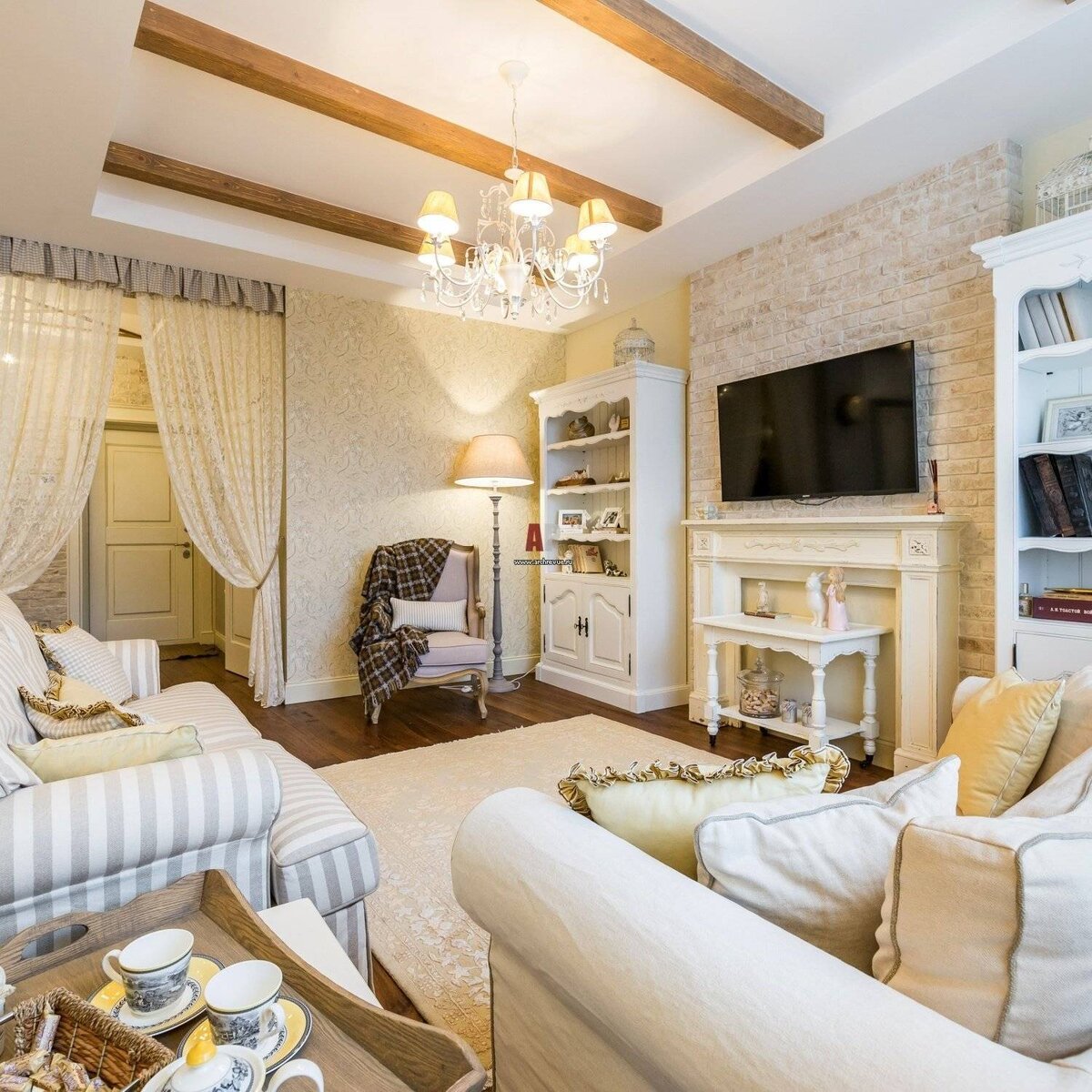«Прованс» – один из самых популярных стилей для оформления домашнего интерьера, который сочетает в себе элементы классики и деревенского шика.-2