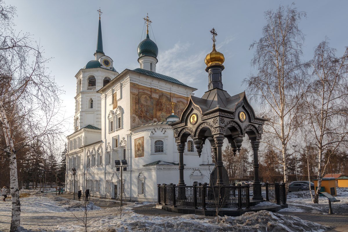 Спасская церковь иркутск фото