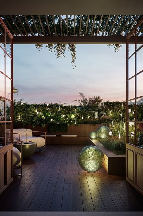 Производители (Masiero) указывают, что эти светильники — для балкона или террасы (крытого помещения).Фото: пресс-служба