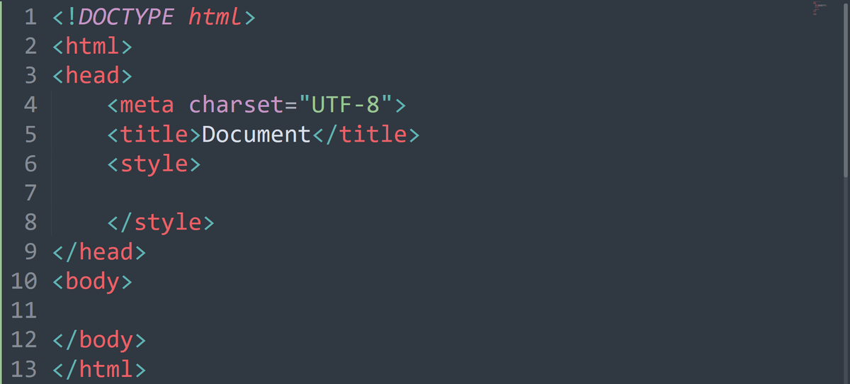 Базовая HTML-структура