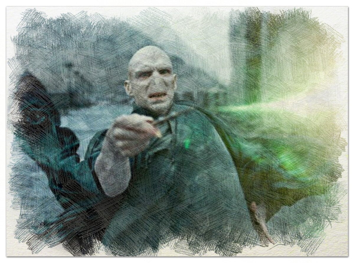 Кадр из к/ф "Гарри Поттер Дары смерти" ч.2