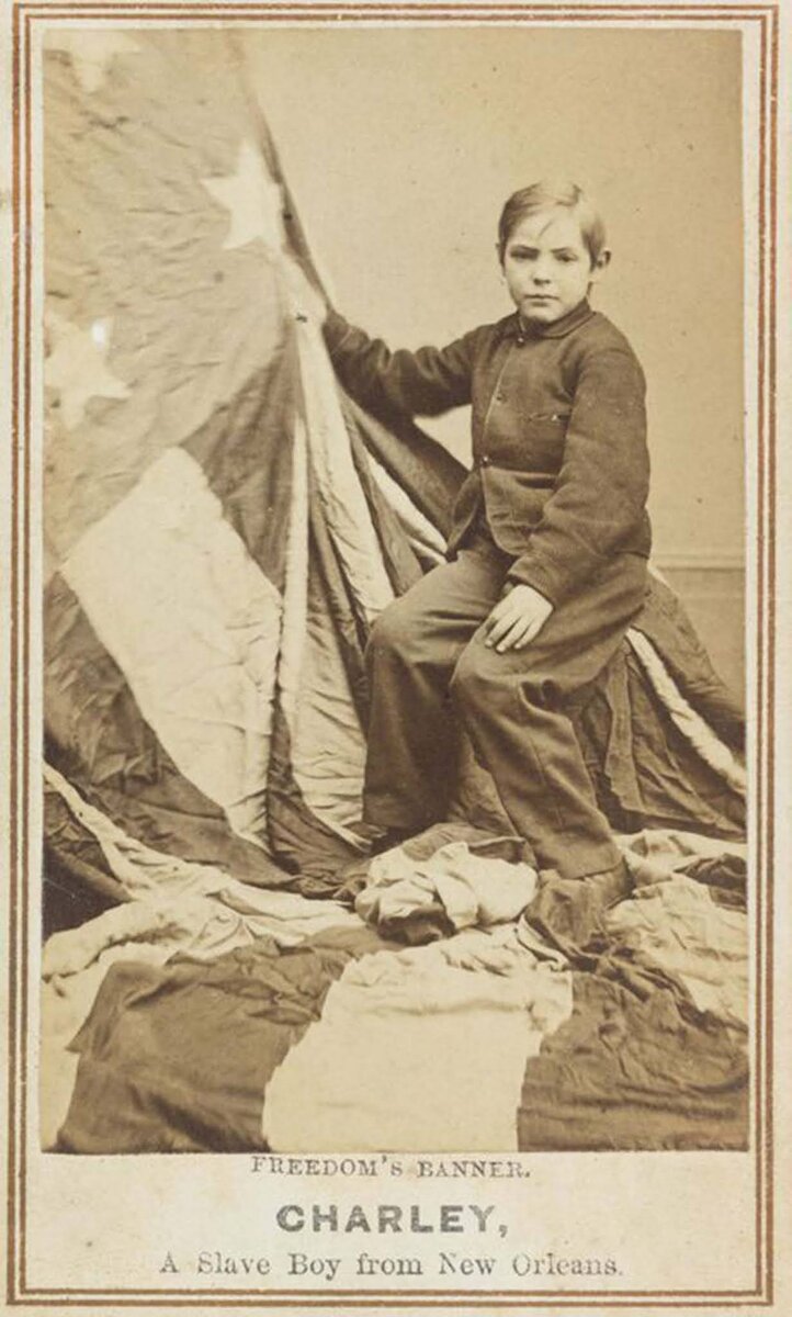 Чарли Тейлор, мальчик-раб из Нового Орлеана. Источник: RareHistoricalPhotos