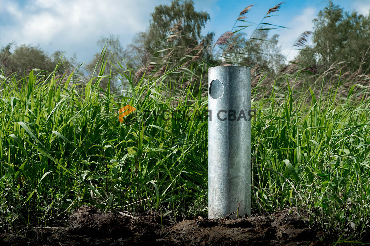 Монтаж винтовых свай от компании Русская Свая