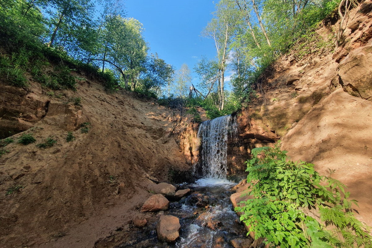 Водопады в ленинградской области фото с названиями