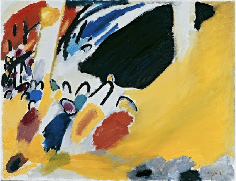 Кандинский, «Импрессия III (концерт)», 1911 год.