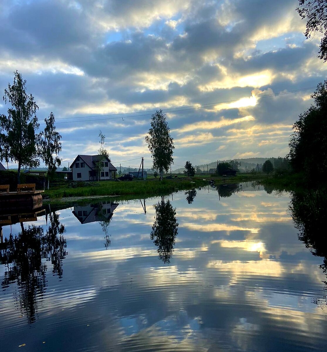 Небо и вода... Всё просто и красиво!