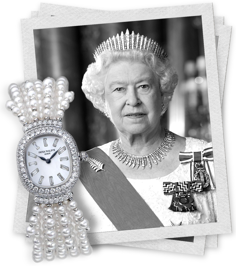Часы Patek Philippe Ref. 4975/1G || Королева Елизавета II*