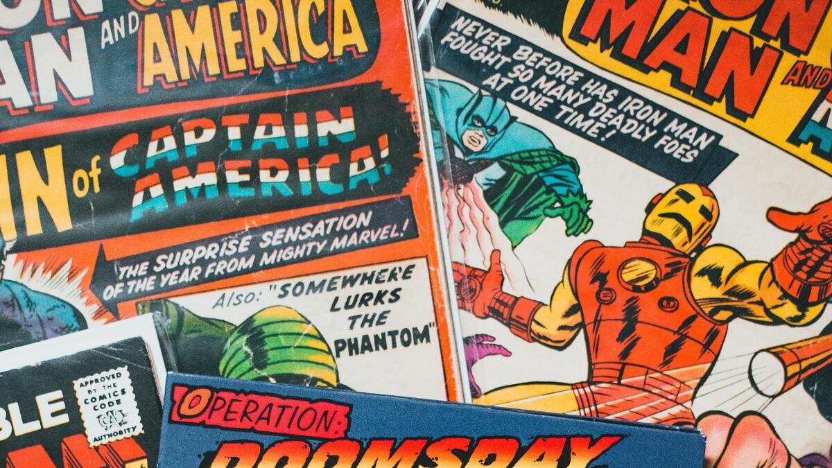    Комиксы Marvel pexels.com