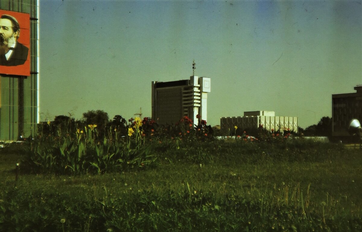 Ташкент. Площадь Ленина. Ленин номидаги майдон. 1989 год.