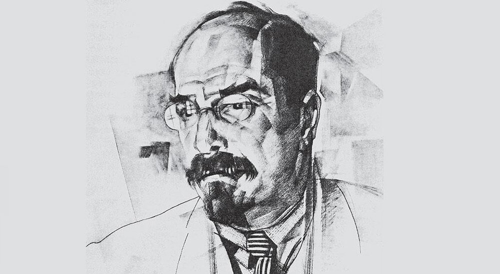 Портрет Луначарского кисти Ю. Анненкова