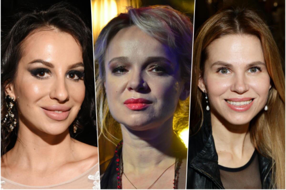    Анна Грачевская, Виталина Цымбалюк-Романовская, Ольга Казаченко.