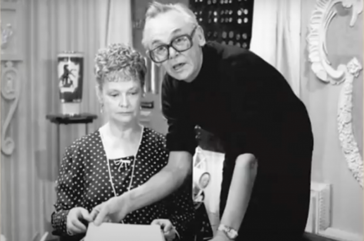    Нина Гребешкова и Леонид Гайдай.