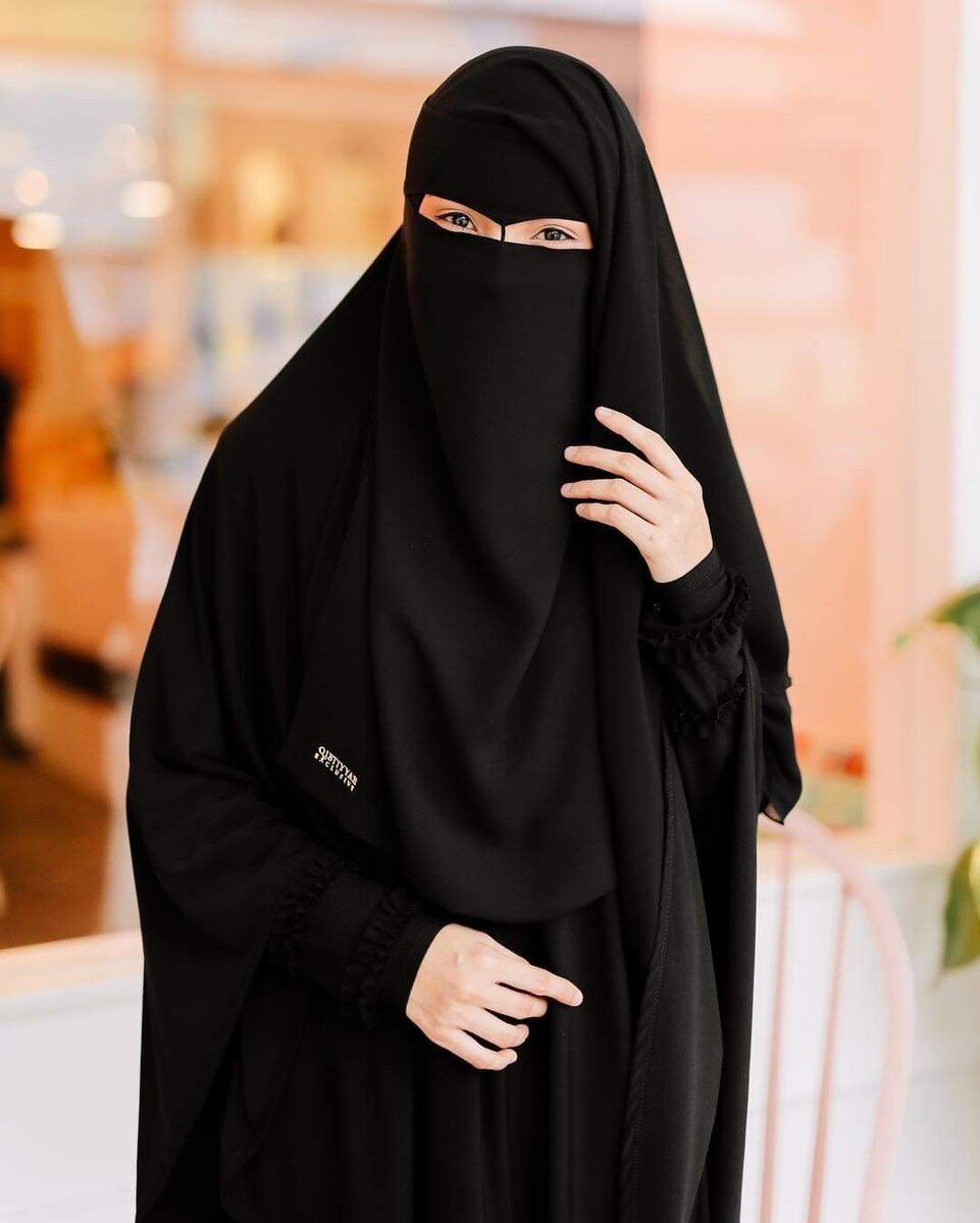 буркини никаб. турецкий никаб. паранджа шохин.