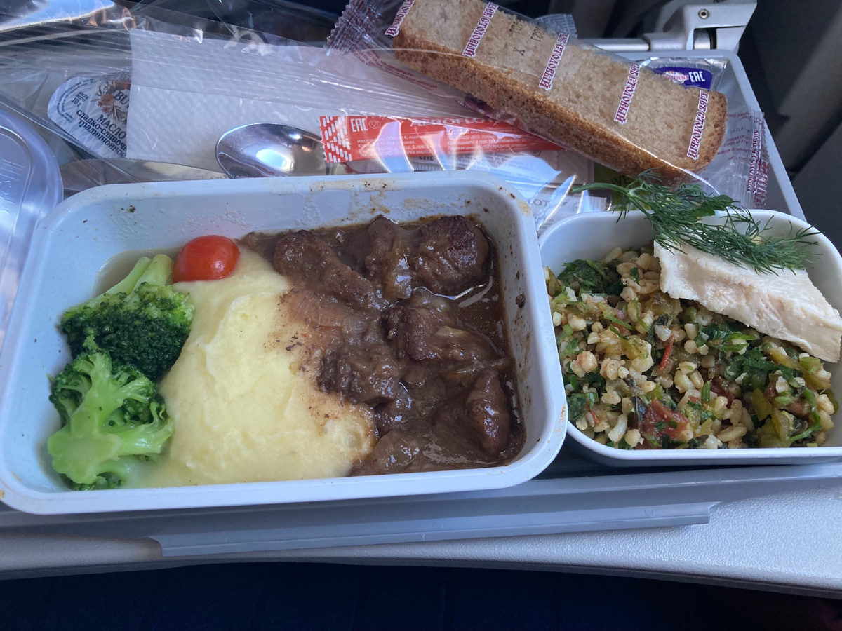 Горячее и салат