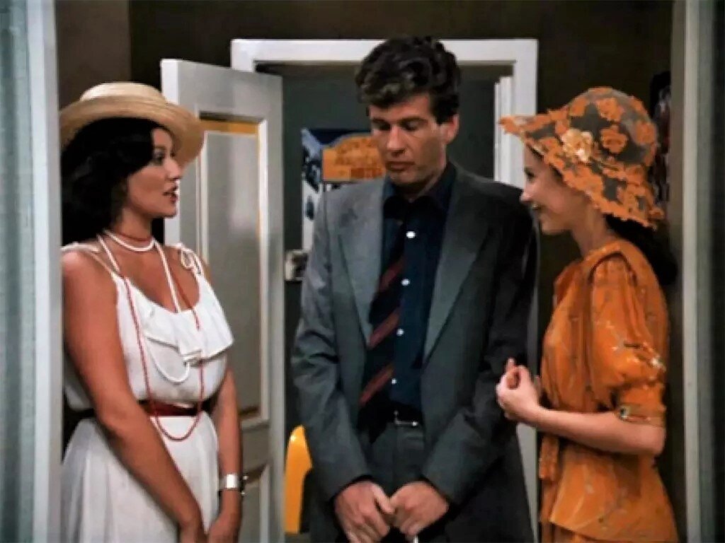 Лена (Елена Романова), Юра (Игорь Костолевский) и Катя (Ольга Мелихова)