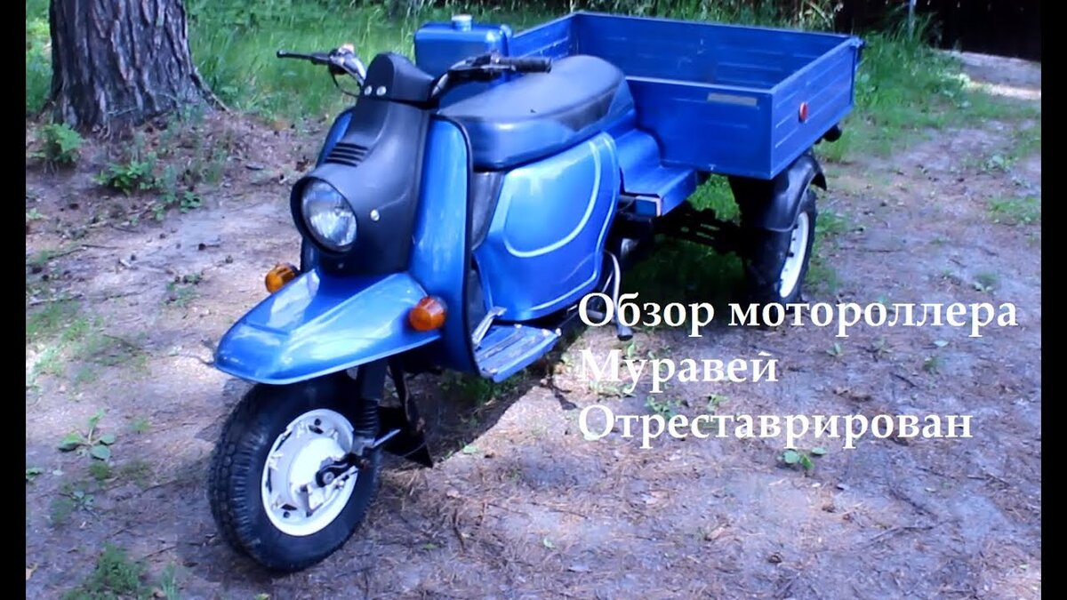 Мотороллер муравей 2