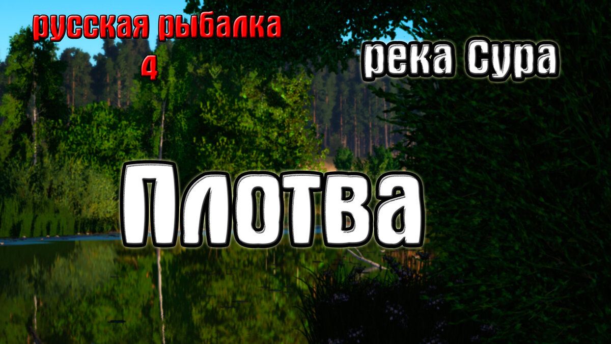 Русская рыбалка 4(рр4/rf4) - река Сура. Плотва. | taksist - игровой канал |  Дзен