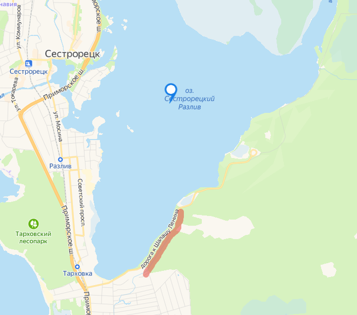 Скрин Яндекс карт