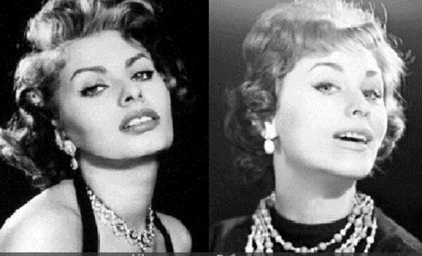 Слева- Софи Лорен, справа - Майя Менглет. Коллаж взят с Яндекс.Картинки.