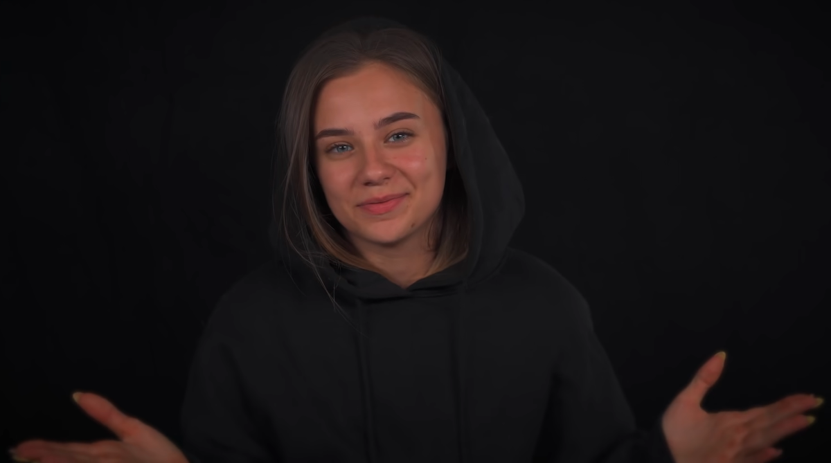 Кадр из ролика на канале Кати