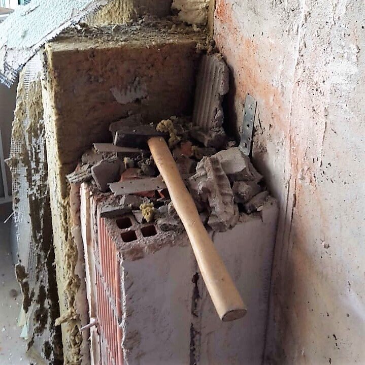 Ремонт. Начало. Фото из архива автора