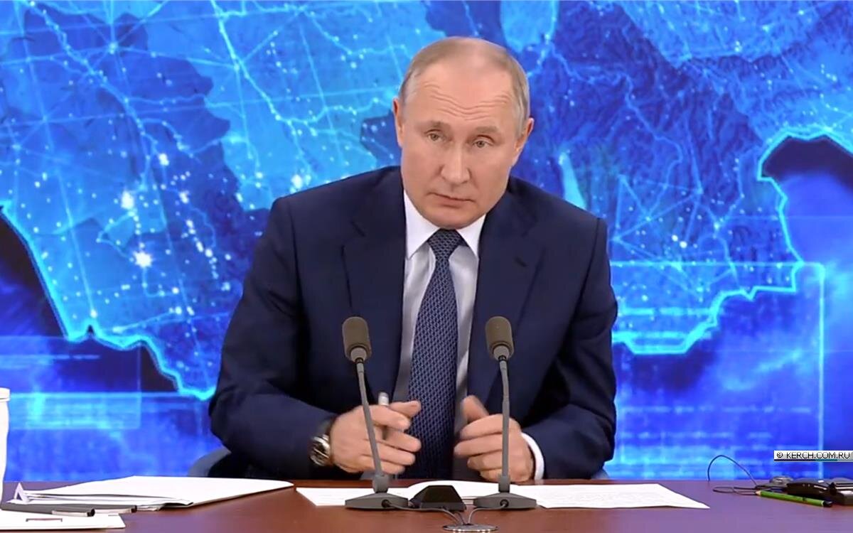 Президент России В.В.Путин