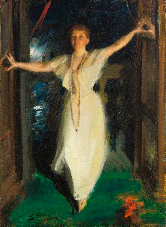 Андерс Цорн, Портрет Изабеллы Стюарт Гарднер, 1894, Музей Изабеллы Стюарт Гарднер Бостон