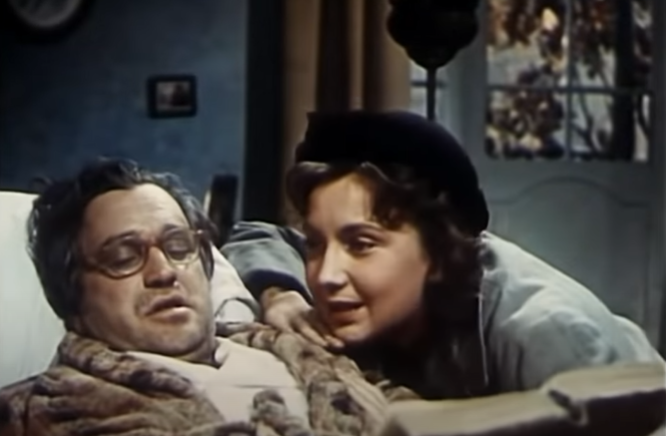 кадр из фильма "Большая семья"