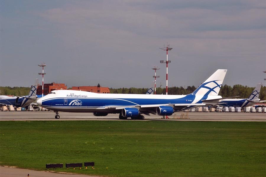 Грузовой Боинг 747-8. Источник: Airlines Inform. Автор фото: Владимир Бакунин