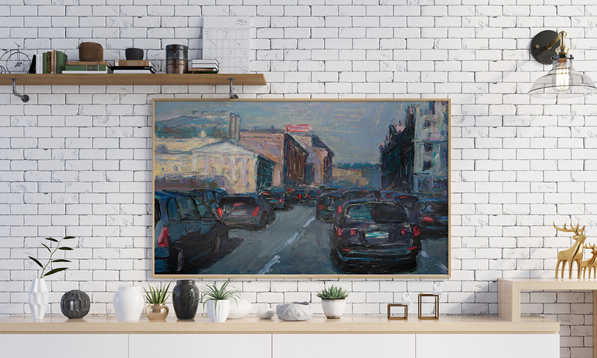 Автор: Александр Попов. Размер: 110×83 см. Год создания: 2008. Страна: Россия.