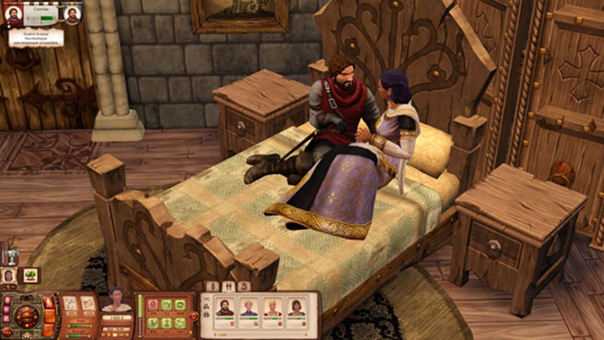 The SIMS Medieval штурм замка