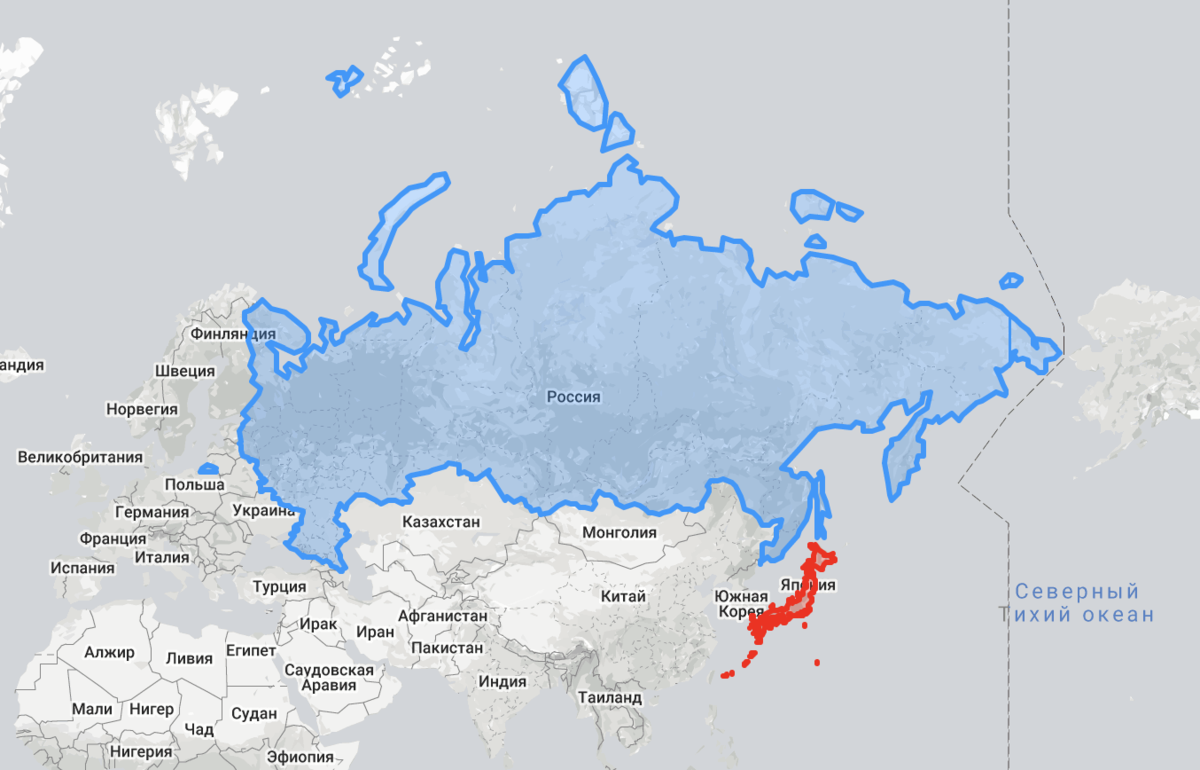 Россия и Япония
