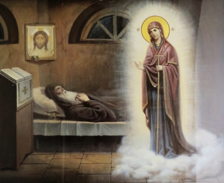 Явление Богородицы старцу Гавриилу