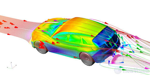 Наглядный пример работы аэродинамики