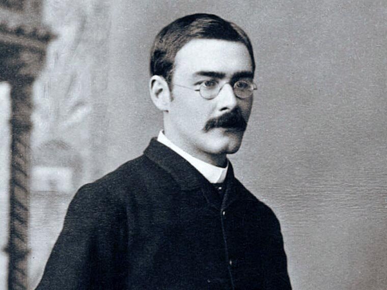 Р. Киплинг  -лауреат Нобелевской премии.  Изображение из сети Интернет