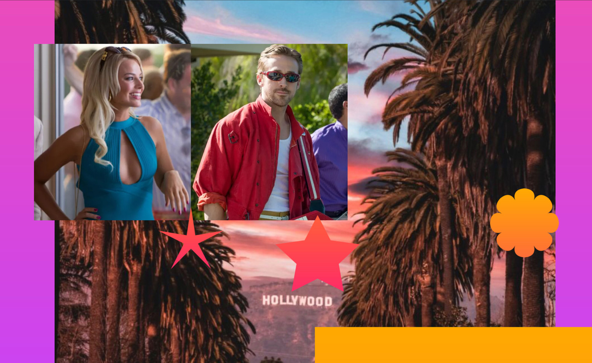 Марго Робби и Райан Гослинг в Голливуде снимаются в роли кукольных героев