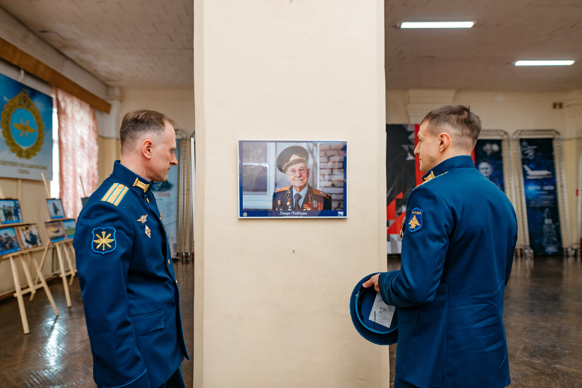 В Москве открылась персональная выставка фотографа Центрального офицерского клуба ВКС Ольги Шацкой «Лица Победы»