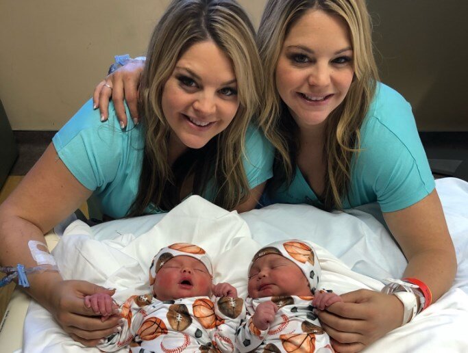 Джилл Джустиниани и Эрин Чеплак